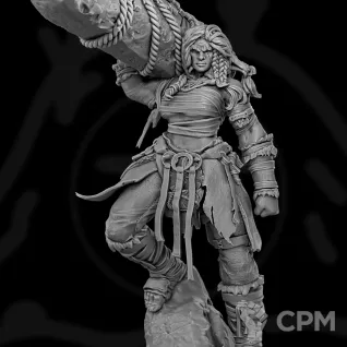 Описание картинки Hill Giant Matriarch\Холмовой великан Матриарх(144мм) от SmallSnakePit по цене 1 000руб | Свободный Рынок Миниатюр - СРМ
