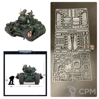 Описание картинки Rogal Dorn Battle Tank от ZvZ Bitz Shop по цене 7 500руб | Свободный Рынок Миниатюр - СРМ