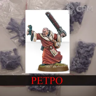 Описание картинки Ministorum Priest от White Rhino по цене 300руб | Свободный Рынок Миниатюр - СРМ