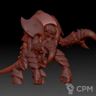 Описание картинки Tyrant Guard от MrMetalHorror по цене 500руб | Свободный Рынок Миниатюр - СРМ