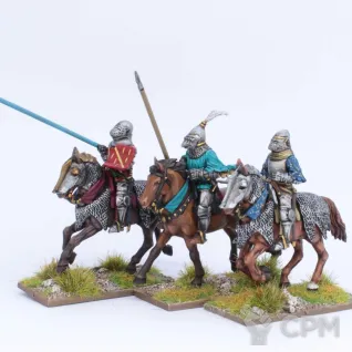 Описание картинки Agincourt Mounted Knights от Base 28 по цене 3 500руб | Свободный Рынок Миниатюр - СРМ