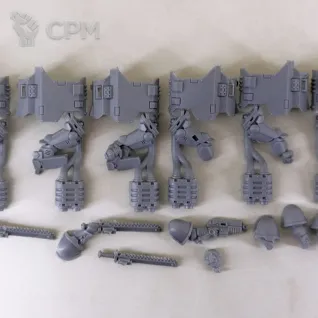 Описание картинки Space marines outriders от Doom Brigade по цене 1 350руб | Свободный Рынок Миниатюр - СРМ