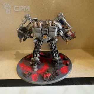 Описание картинки Nemesis Dreadknight от KUZAR по цене 3 000руб | Свободный Рынок Миниатюр - СРМ
