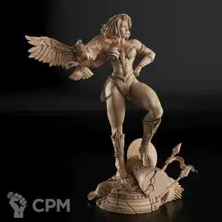Описание картинки Wonder Woman Фигурка (DC) от GAS3TXD  по цене 3 900руб | Свободный Рынок Миниатюр - СРМ