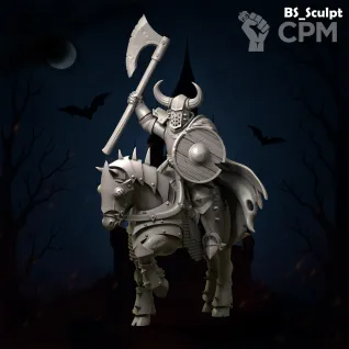 Описание картинки Chaos Knights от Naggaroth Night по цене 600руб | Свободный Рынок Миниатюр - СРМ