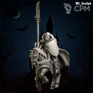 Описание картинки Chaos Knights от Naggaroth Night по цене 600руб | Свободный Рынок Миниатюр - СРМ
