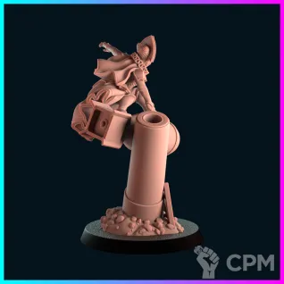 Описание картинки Bomb Witch от Manufactorum76 по цене 260руб | Свободный Рынок Миниатюр - СРМ