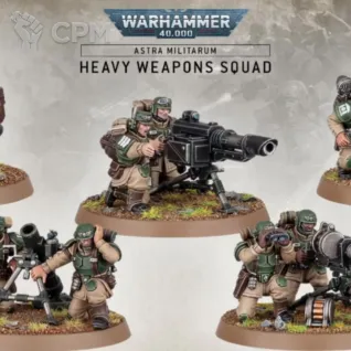 Описание картинки Heavy Weapons Squad от 3D Shop  по цене 700руб | Свободный Рынок Миниатюр - СРМ