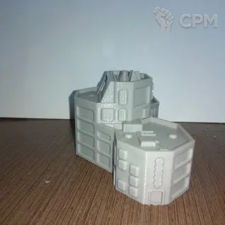 Описание картинки Коммуникационный центр №1 от Dwarf Pirate Foundry по цене 275руб | Свободный Рынок Миниатюр - СРМ