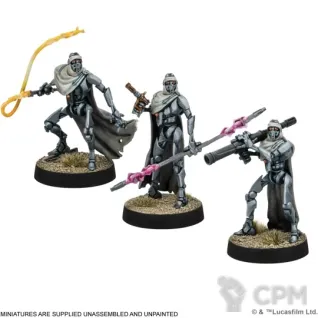 Описание картинки Star Wars: Legion - IG-100 Magnaguards от StarkLogistics по цене 4 935руб | Свободный Рынок Миниатюр - СРМ