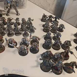 Описание картинки Армия Grey Knights от TrTinf по цене 60 000руб | Свободный Рынок Миниатюр - СРМ