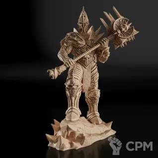 Описание картинки Bolvar Fordragon Фигурка (World of Warcraft) от GAS3TXD  по цене 4 200руб | Свободный Рынок Миниатюр - СРМ