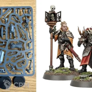 Описание картинки Freeguild Marshal &amp; Relic Envoy от zurdo по цене 3 500руб | Свободный Рынок Миниатюр - СРМ