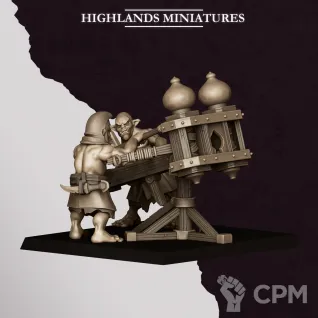 Описание картинки Hobgoblin Ballista от Manufactorum76 по цене 400руб | Свободный Рынок Миниатюр - СРМ