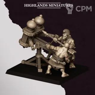 Описание картинки Hobgoblin Ballista от Manufactorum76 по цене 400руб | Свободный Рынок Миниатюр - СРМ