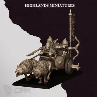 Описание картинки Hobgoblin Chariot от Manufactorum76 по цене 1 000руб | Свободный Рынок Миниатюр - СРМ
