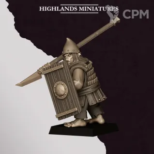 Описание картинки Hobgoblin Spearmen от Manufactorum76 по цене 900руб | Свободный Рынок Миниатюр - СРМ