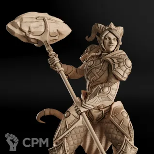 Описание картинки Yrel Фигурка (World of Warcraft) от GAS3TXD  по цене 4 200руб | Свободный Рынок Миниатюр - СРМ