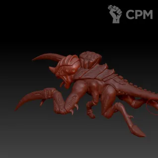 Описание картинки Hromogant - 1 Штука от MrMetalHorror по цене 60руб | Свободный Рынок Миниатюр - СРМ
