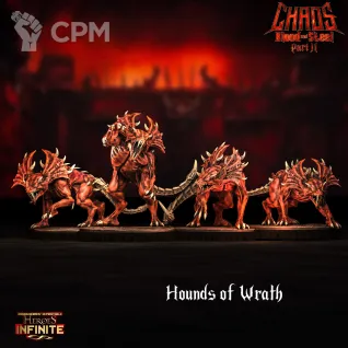 Описание картинки Hounds of Wrath от Troster по цене 850руб | Свободный Рынок Миниатюр - СРМ
