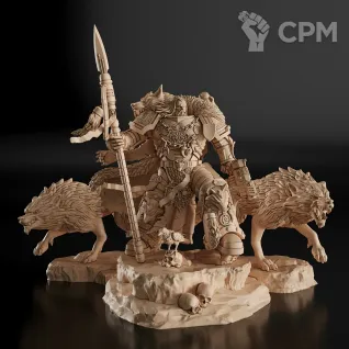 Описание картинки Harald Wutan Фигурка (Warhammer) от GAS3TXD  по цене 4 900руб | Свободный Рынок Миниатюр - СРМ