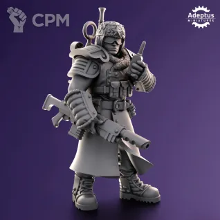 Описание картинки Command squad Iceward Division от Zakat-3D по цене 700руб | Свободный Рынок Миниатюр - СРМ