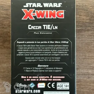 Описание картинки Star Wars X-Wing - Caccia TIE-Ln (на итальянском) от Miniature Wargames по цене 1 750руб | Свободный Рынок Миниатюр - СРМ