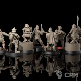 Описание картинки DEMONIC STORMTROOPERS 1 WW (FULL PACK) от Manufactorum76 по цене 1 800руб | Свободный Рынок Миниатюр - СРМ