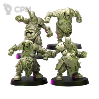 Описание картинки Blood Bowl - Pestilence Chaos Team от 3Д печать миниатюр по цене 3 268руб | Свободный Рынок Миниатюр - СРМ