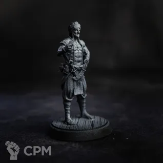 Описание картинки Человек/Рога/NPC Торговец от Dark Craft Hobby по цене 260руб | Свободный Рынок Миниатюр - СРМ