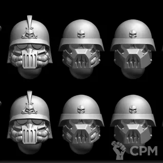 Описание картинки шлем тип Harmageddon от LDBits по цене 739руб | Свободный Рынок Миниатюр - СРМ