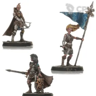 Описание картинки NA-424   Shieldmaiden Infantry/Rangers от Base 28 по цене 4 041руб | Свободный Рынок Миниатюр - СРМ