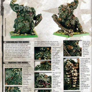 Описание картинки Great Unclean One, Greater Daemon of Nurgle (2002) от Stark Foundry по цене 2 500руб | Свободный Рынок Миниатюр - СРМ