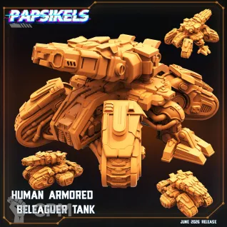 Описание картинки Terran: Siege Tank осадный режим от Laboratory of Chaos по цене 1 900руб | Свободный Рынок Миниатюр - СРМ