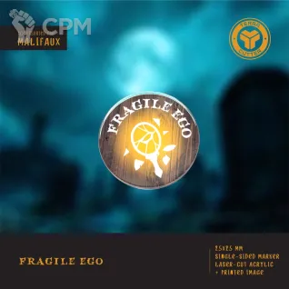 Описание картинки Malifaux Fragile Ego от TerraCutter по цене 35руб | Свободный Рынок Миниатюр - СРМ