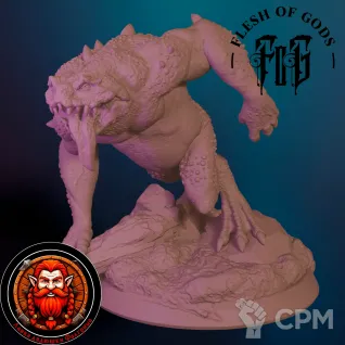 Описание картинки Слаад от Falgrim's_shop по цене 900руб | Свободный Рынок Миниатюр - СРМ