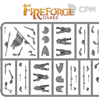Описание картинки FFW201 Living Dead Warriors от Base 28 по цене 3 000руб | Свободный Рынок Миниатюр - СРМ