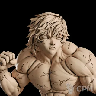 Описание картинки Baki Фигурка (Baki The Grappler) от GAS3TXD  по цене 3 900руб | Свободный Рынок Миниатюр - СРМ