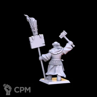 Описание картинки Witch hunter - Warrior Priest от 3Д печать миниатюр по цене 282руб | Свободный Рынок Миниатюр - СРМ
