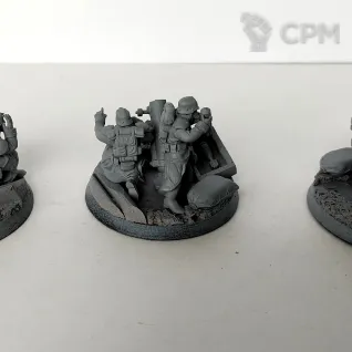 Описание картинки Heavy Weapon Squad #4 (Mortars) от protest36rus по цене 800руб | Свободный Рынок Миниатюр - СРМ