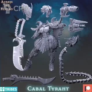Описание картинки Tyrant от Manufactorum76 по цене 200руб | Свободный Рынок Миниатюр - СРМ