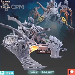 Описание картинки Cabal Hornet от Manufactorum76 по цене 2 500руб | Свободный Рынок Миниатюр - СРМ