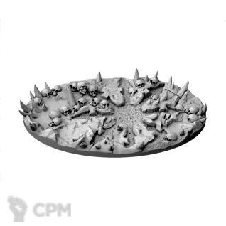 Описание картинки Topper 52 x 90 мм Chaos Skulls от 3D Print Workshop по цене 237руб | Свободный Рынок Миниатюр - СРМ