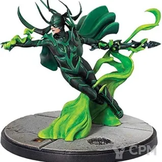 Описание картинки Marvel Crisis Protocol: Loki &amp; Hela Character Pack от StarkLogistics по цене 3 990руб | Свободный Рынок Миниатюр - СРМ