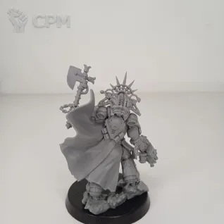 Описание картинки Black Templars Marshal от Студия Лютье по цене 750руб | Свободный Рынок Миниатюр - СРМ
