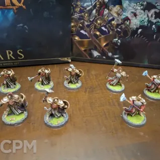 Описание картинки Age of Sigmar: Soul Wars. Половина стартера Stormcast Ethernals от Ninker по цене 9 000руб | Свободный Рынок Миниатюр - СРМ