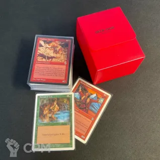 Описание картинки Колода MTG: «Ярость Джунглей» (RG) — ретро-издание от Барахолка Баллиоза по цене 2 000руб | Свободный Рынок Миниатюр - СРМ