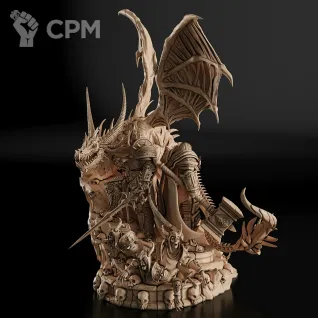 Описание картинки Arthas Menethil Lich King Диорама (World of Warcraft) от GAS3TXD  по цене 19 900руб | Свободный Рынок Миниатюр - СРМ