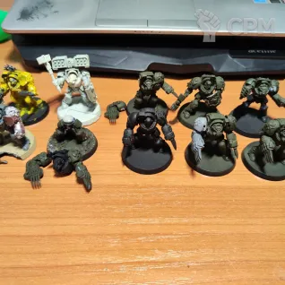 Описание картинки Terminator Assault Squad x10 от Сергиев Илья по цене 2 000руб | Свободный Рынок Миниатюр - СРМ