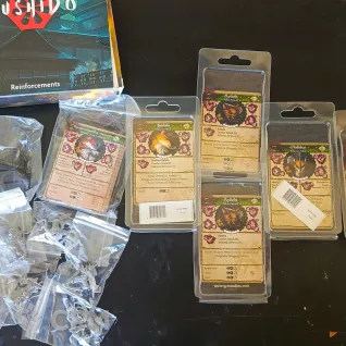 Описание картинки Inari's judgement: Themed warband + Senshi +Kyuubi+ Hofuku +Kota от Remedge по цене 11 500руб | Свободный Рынок Миниатюр - СРМ